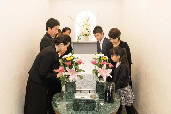 ニチリョク(横浜聖地霊園会館)で葬儀を行なった写真
