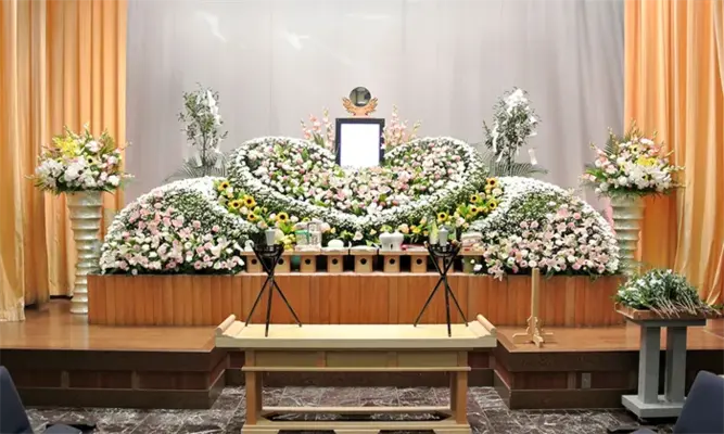 ドリーマー松山葬祭(家族葬ホール夢想庵)で葬儀を行なった写真
