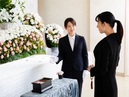 マキノ祭典 大泉学園駅前店 練馬区お葬式相談サロンで葬儀を行なった写真