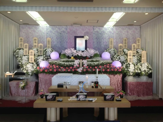 アイワセレモニーで葬儀を行なった写真