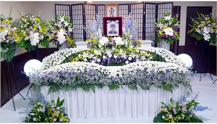 クリス葬祭(八幡サロン)で葬儀を行なった写真