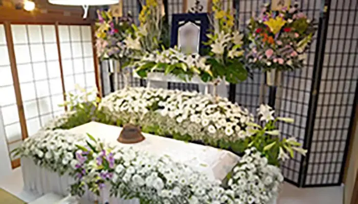 クリス葬祭(八幡サロン)で葬儀を行なった写真