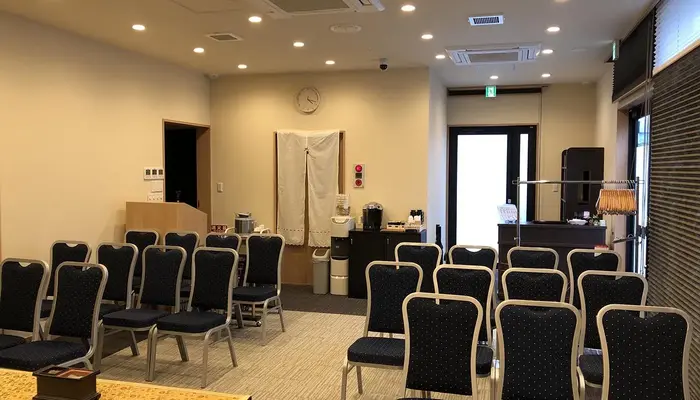 小さなお葬式 山科大宅ホールで葬儀を行なった写真