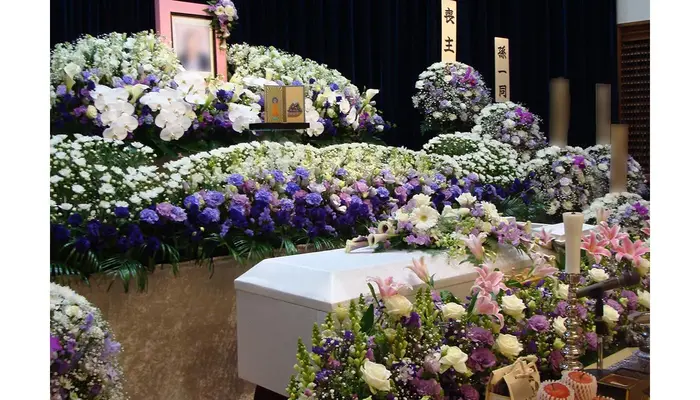 有限会社成田屋(みのわホール)で葬儀を行なった写真
