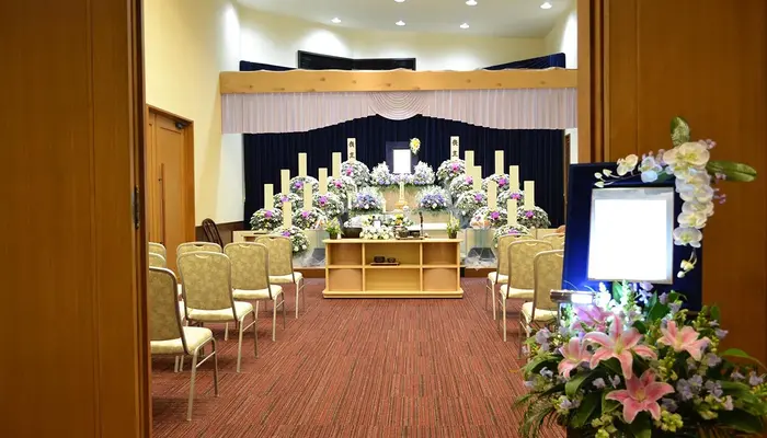 有限会社成田屋(みのわホール)で葬儀を行なった写真