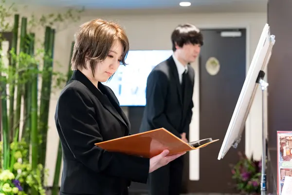 相談できるお葬式 品川営業所で葬儀を行なった写真