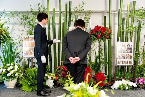 相談できるお葬式 品川営業所で葬儀を行なった写真