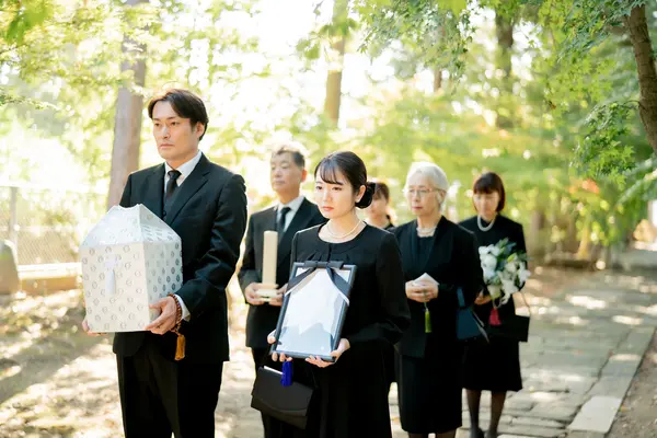 青葉区家族葬 はばたきグループで葬儀を行なった写真