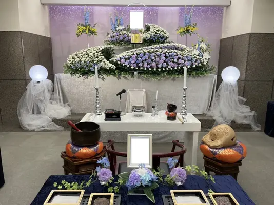 相模原市家族葬 はばたきグループで葬儀を行なった写真