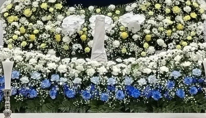 グランセレモ東京(四ツ木営業所)で葬儀を行なった写真