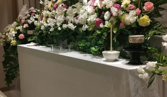 グランセレモ東京(堀ノ内営業所)で葬儀を行なった写真