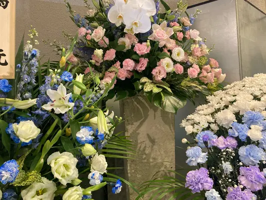 かすみ式典(町田営業所)で葬儀を行なった写真
