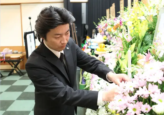 小さなお葬式 西宮山口ホールで葬儀を行なった写真