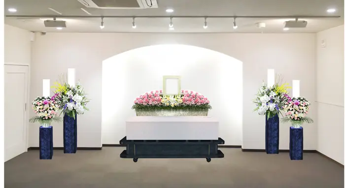 さいかつ葬祭センター(彩華ホール)で葬儀を行なった写真