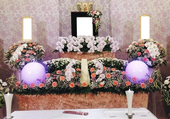 多門メモリアル(中原事務所)で葬儀を行なった写真