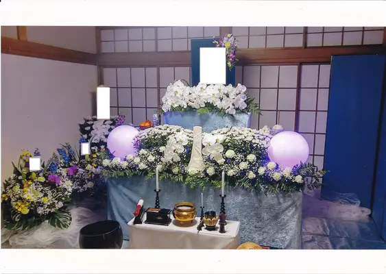 多門メモリアル(中原事務所)で葬儀を行なった写真