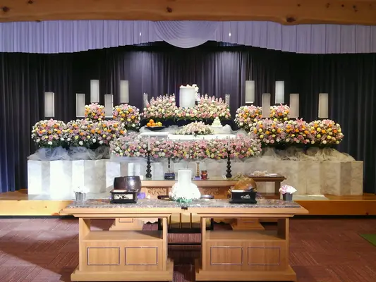 葬儀あんしん無料相談窓口(有)市民葬祭センターで葬儀を行なった写真