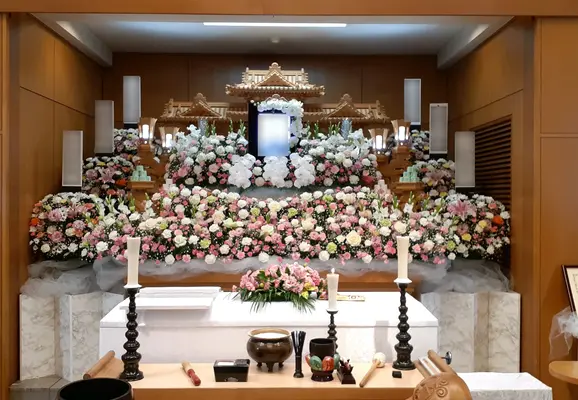 葬儀あんしん無料相談窓口(有)市民葬祭センターで葬儀を行なった写真