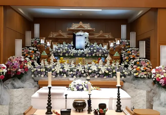 葬儀あんしん無料相談窓口(有)市民葬祭センターで葬儀を行なった写真