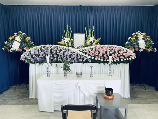 シオンのお葬式(セレモニーpeaceシオン)で葬儀を行なった写真
