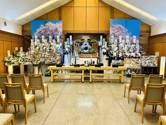 東京葬儀(北区営業所)で葬儀を行なった写真
