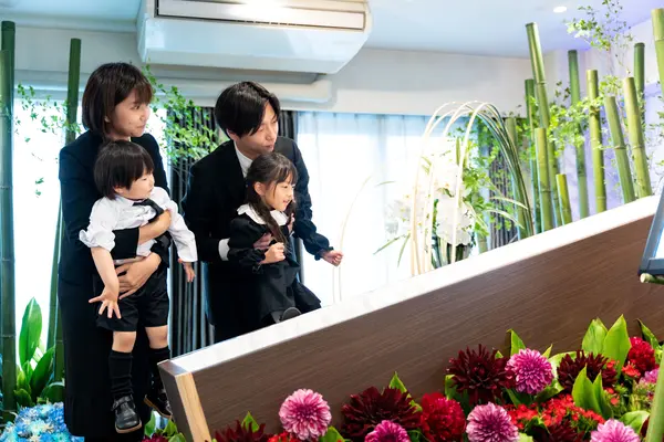 相談できるお葬式 市川営業所で葬儀を行なった写真