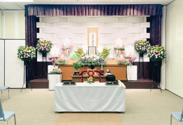 カナクラオールストーン 多田会館で葬儀を行なった写真