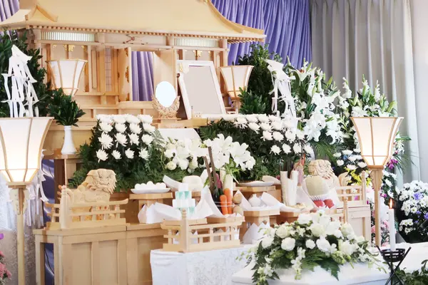 多摩中央葬祭(森の風ホール国立)で葬儀を行なった写真