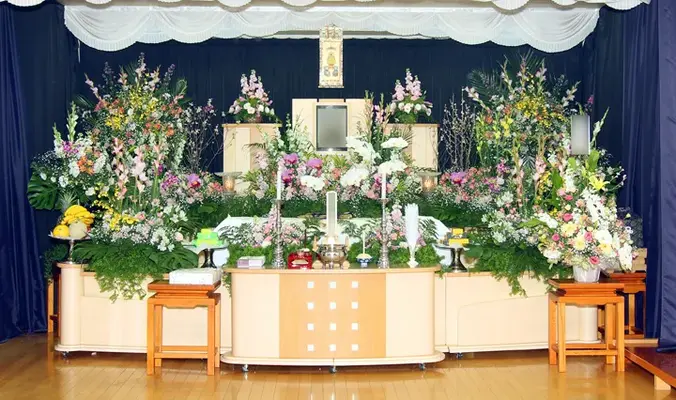 株式会社公益社(菊水元町営業所)で葬儀を行なった写真