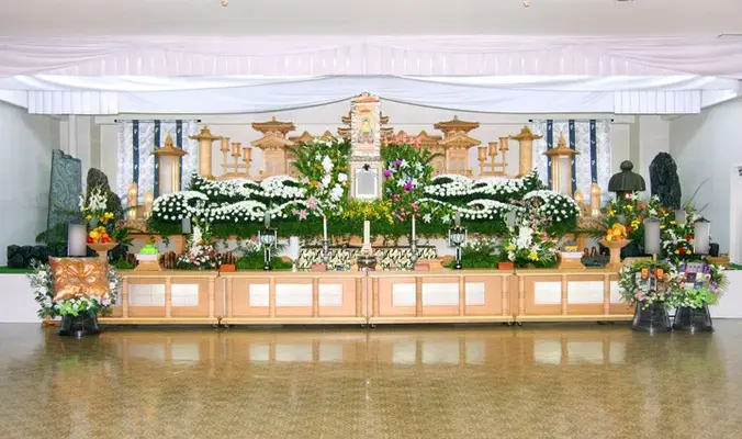 株式会社公益社(菊水元町営業所)で葬儀を行なった写真