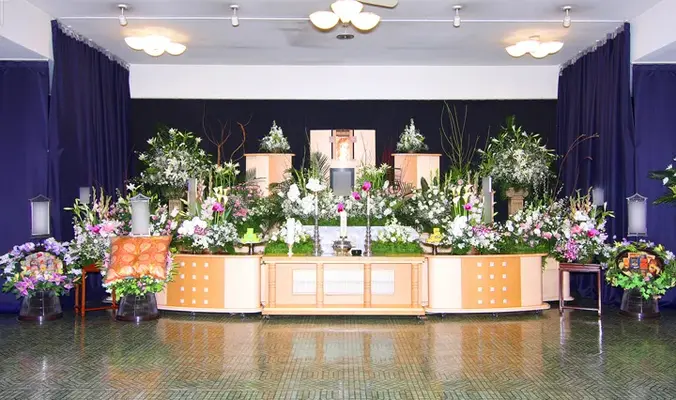 株式会社公益社(菊水元町営業所)で葬儀を行なった写真