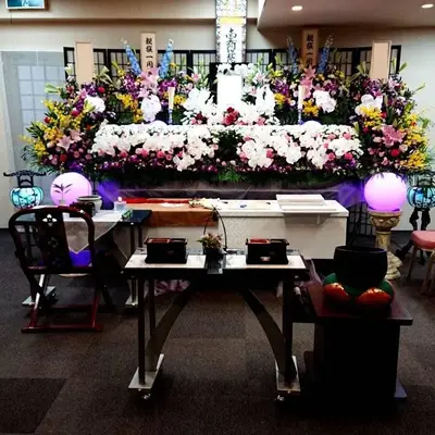株式会社北大阪セレモニー(家族葬ホール空港前)で葬儀を行なった写真