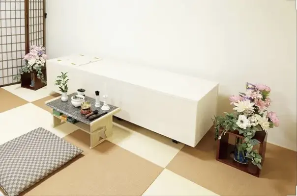心から贈るお葬式で葬儀を行なった写真