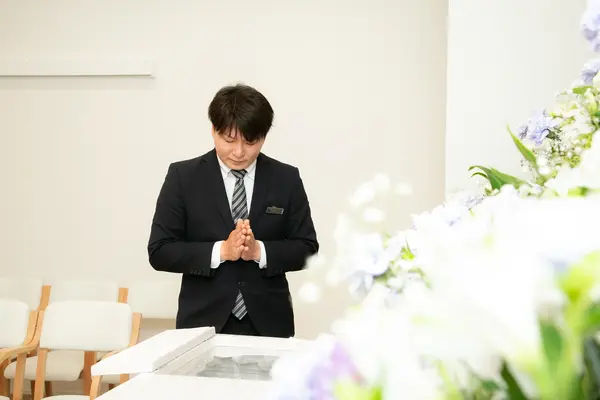 フローラルホール平野会館で葬儀を行なった写真