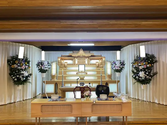 株式会社　茨城葬祭サポートで葬儀を行なった写真