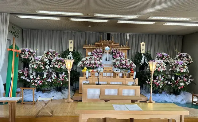 茨城市民葬祭(つくば相談センター)で葬儀を行なった写真