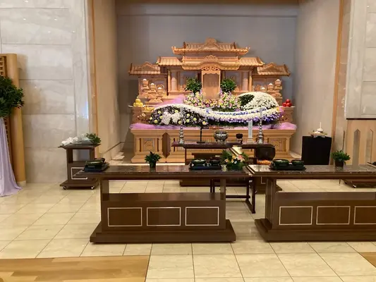 茨城市民葬祭(つくば相談センター)で葬儀を行なった写真