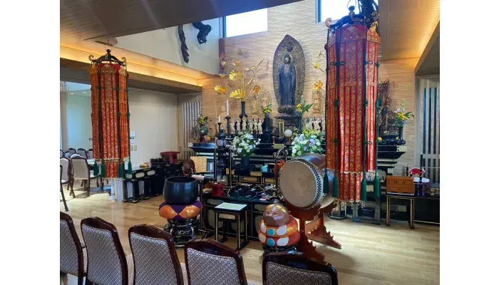 浄土宗励声山 大法寺で葬儀を行なった写真