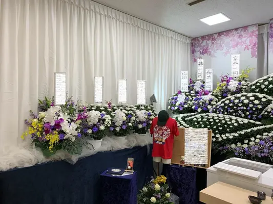 東京葬儀(葛飾営業所)で葬儀を行なった写真