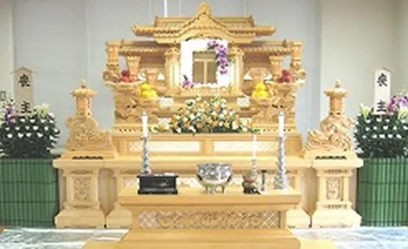 高級白木祭壇標準セットプラン