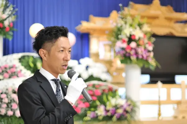 神誠会館もりまちで葬儀を行なった写真