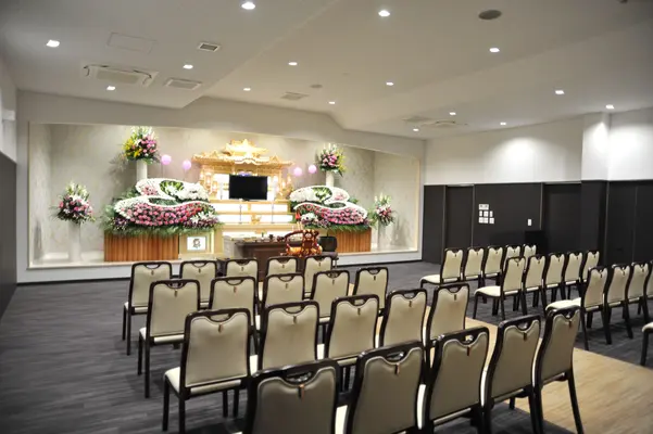 家族葬ホールしずく掛川で葬儀を行なった写真