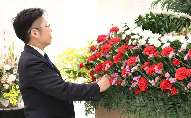 小さな森の家 メモリアルホール武里で葬儀を行なった写真