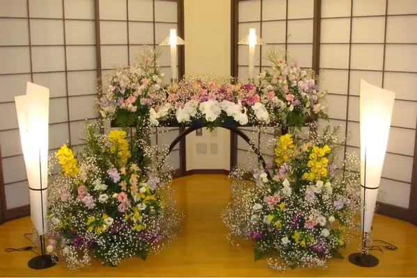 御牧(へいあん想心館)で葬儀を行なった写真