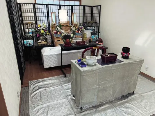 和田セレモサービスで葬儀を行なった写真