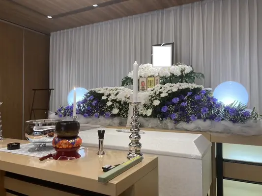 結ぶ家族葬 総合葬祭木脇屋で葬儀を行なった写真