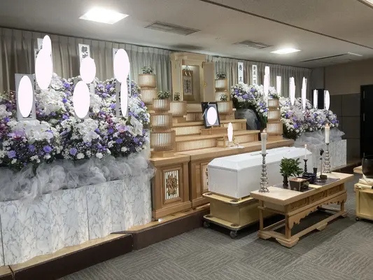 結ぶ家族葬 総合葬祭木脇屋で葬儀を行なった写真