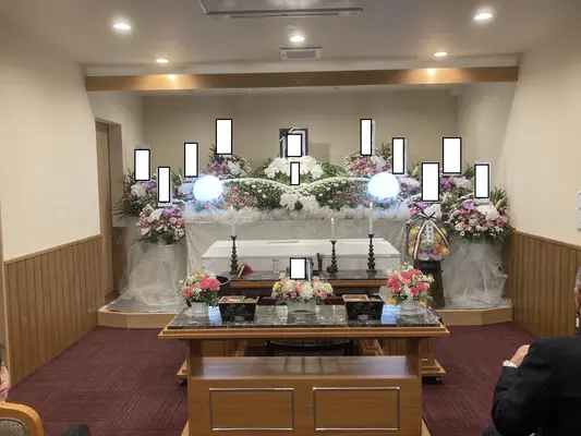 結ぶ家族葬 総合葬祭木脇屋で葬儀を行なった写真