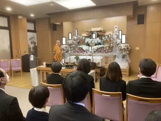結ぶ家族葬 総合葬祭木脇屋で葬儀を行なった写真