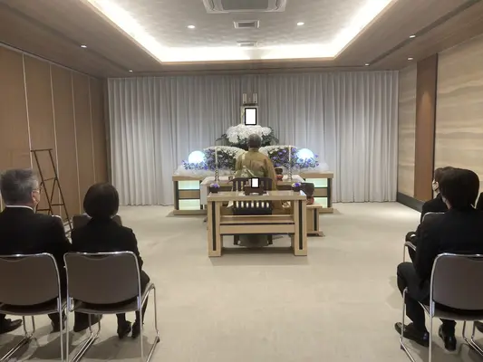 結ぶ家族葬 総合葬祭木脇屋で葬儀を行なった写真